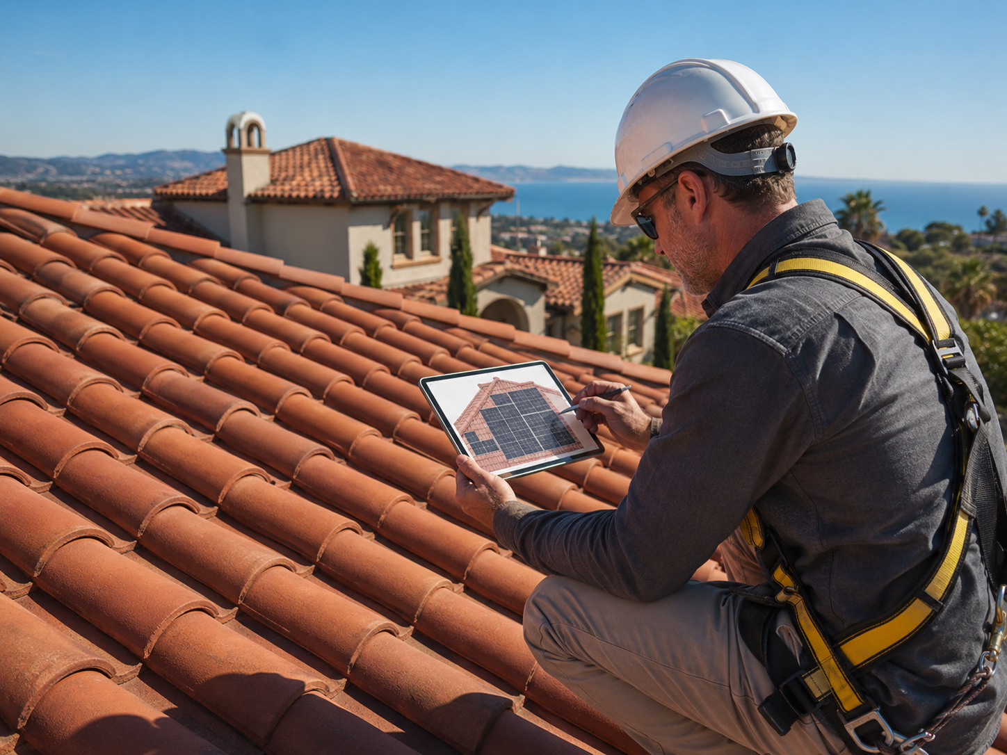 Spanish tile roof solar review