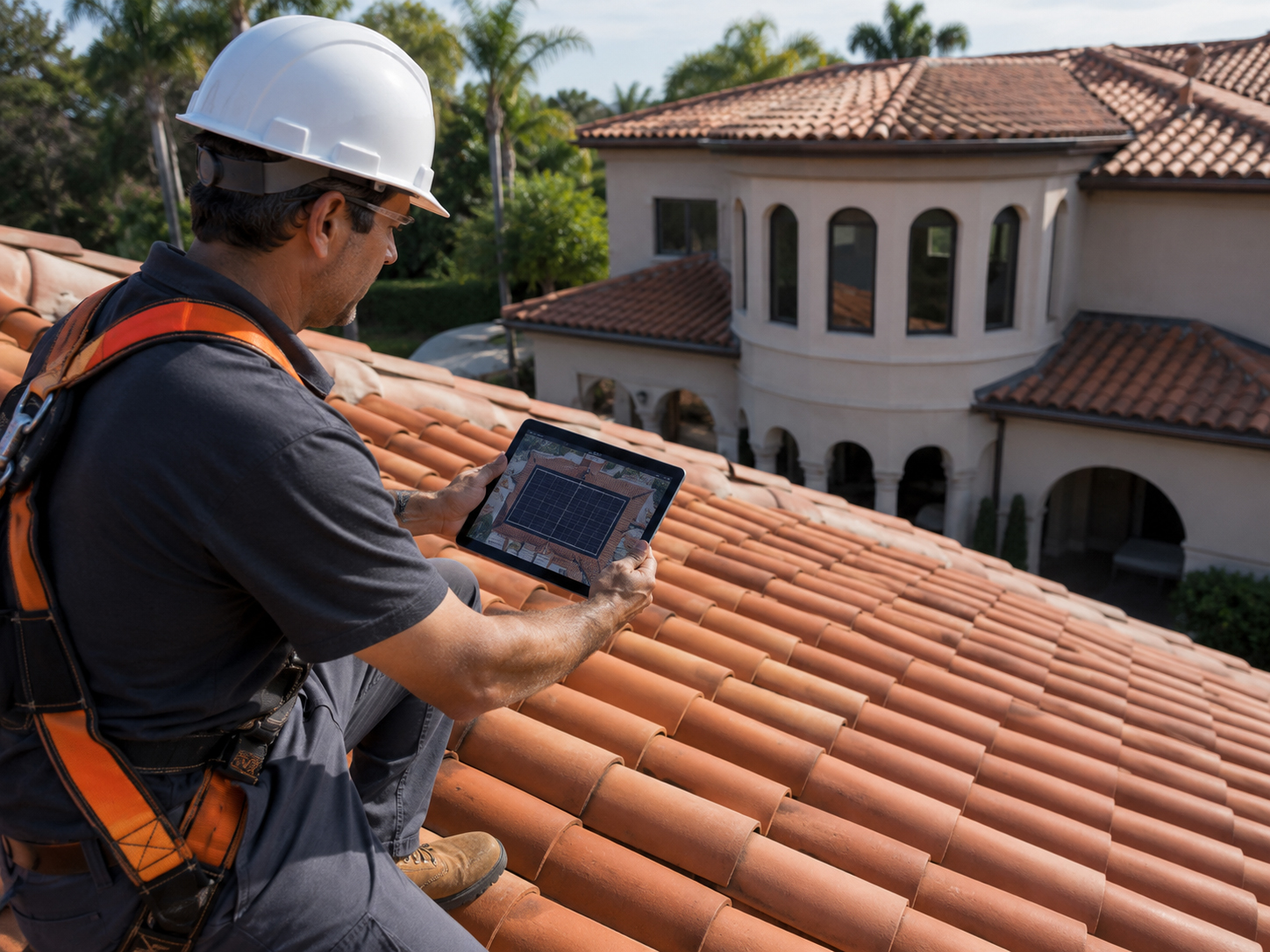Tile roof solar mounting project-specific review